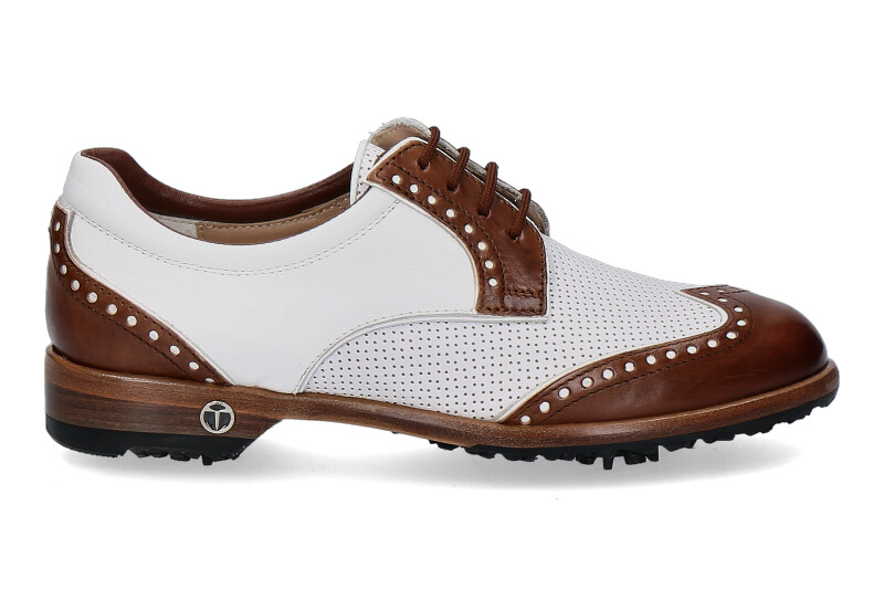 Tee Golf Shoes Damen- Golfschuh SALLY SAPIN BRANDY BIANCO (36)