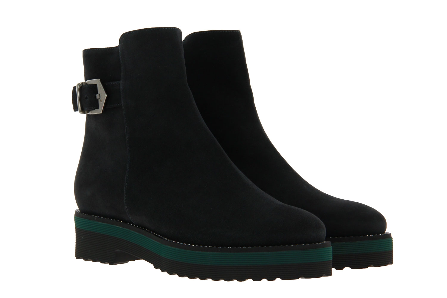 Luca Grossi Stiefelette gefüttert CAMOSCIO ANTRACITE (40½)