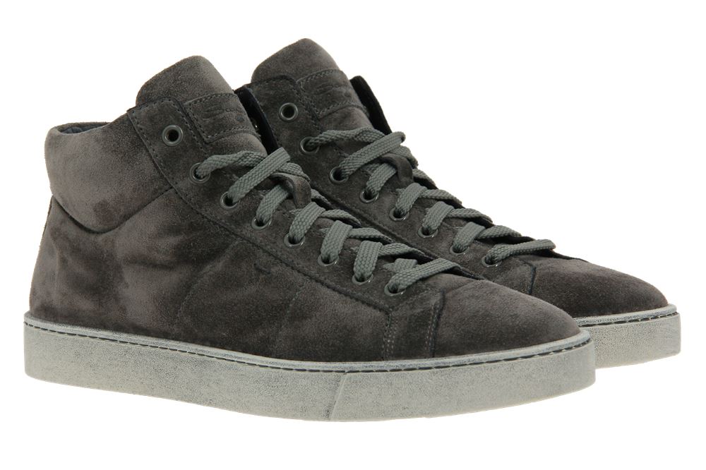 Santoni Sneaker VELOURSLEDER GRAU (44) Santoni Sneaker VELOURSLEDER GRAU (44)