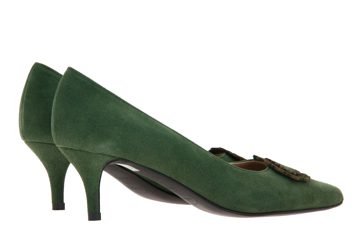 Dirndl + Bua Pumps ZIEGENVELOUR MOOS (37½) Dirndl + Bua Pumps ZIEGENVELOUR MOOS (37½)