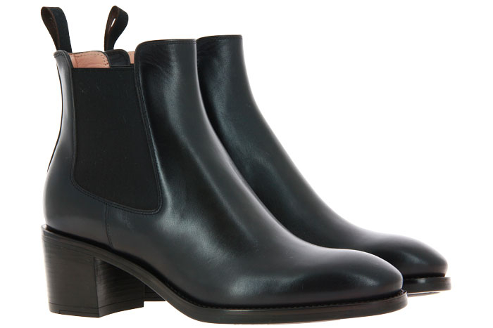 Santoni Chelsea Boot NAPPA NERO (40½)