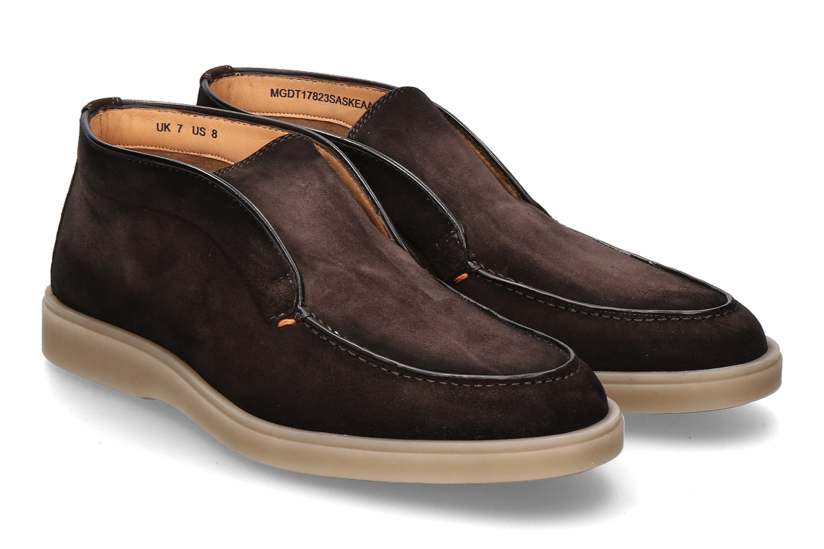 Santoni Herren- Desert Boots DIGITS gefüttert- dunkelbraun/ dark brown