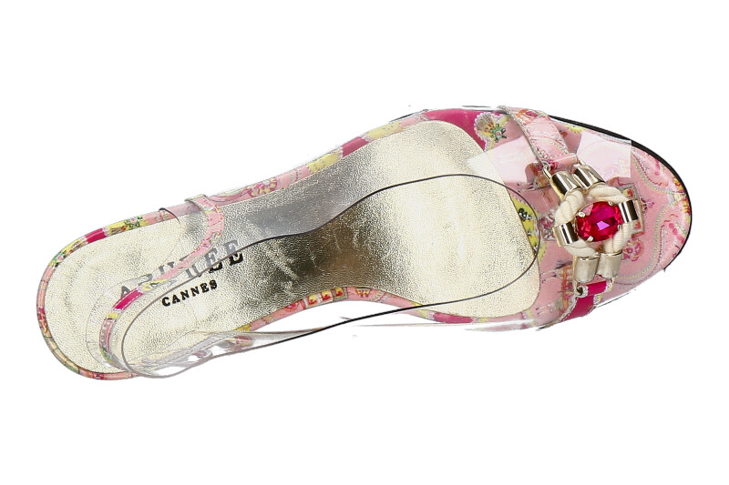 Azuree Cannes Sandale NOCHU VERNIS FOULA ROSE (36½)