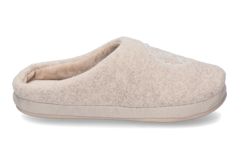 Tommy Hilfiger Damen Hausschuhe TH EMBLEM FELT MERINO SLIPPER 