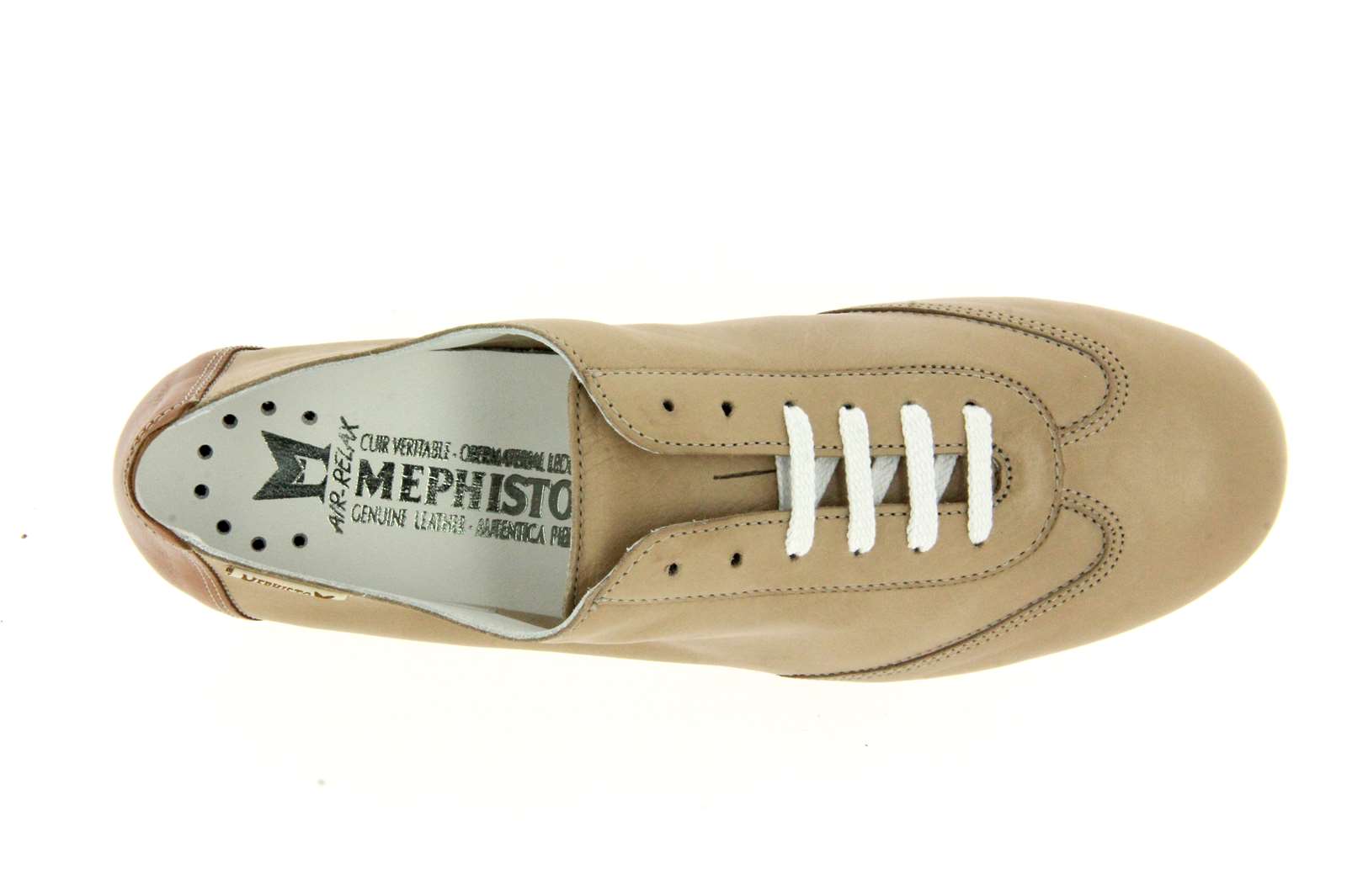 Mephisto Schnürer BECKY LIGHT TAUPE TEXAS  (40½)