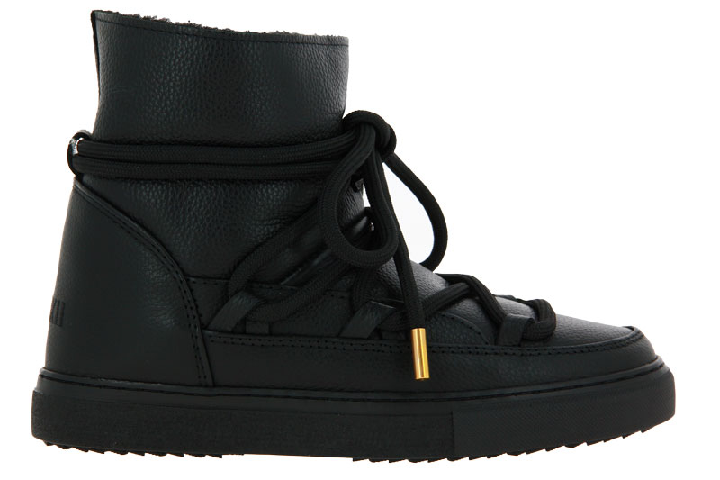 INUIKII Boots gefüttert FULL LEATHER BLACK (40)