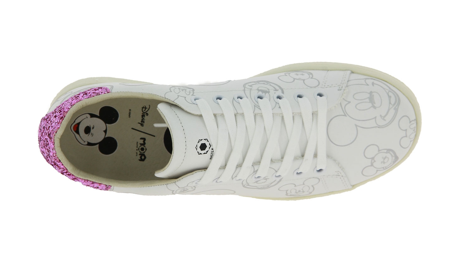 MOA Master of Arts Sneaker ACTION GLITTER WHITE (40)