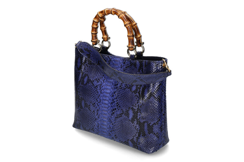 Biagini Henkeltasche 9024 BLU PITONE- blau