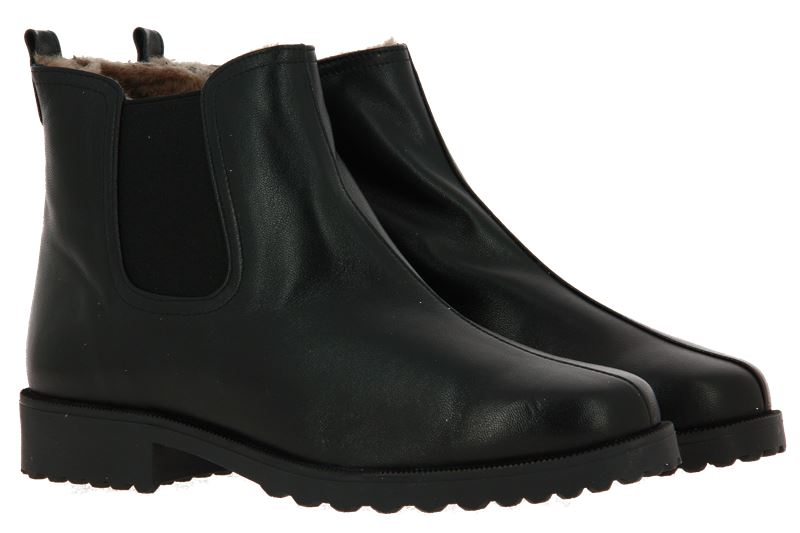Brunate Stiefelette gefüttert DANY NAPPA NERO ELASTICO NERO