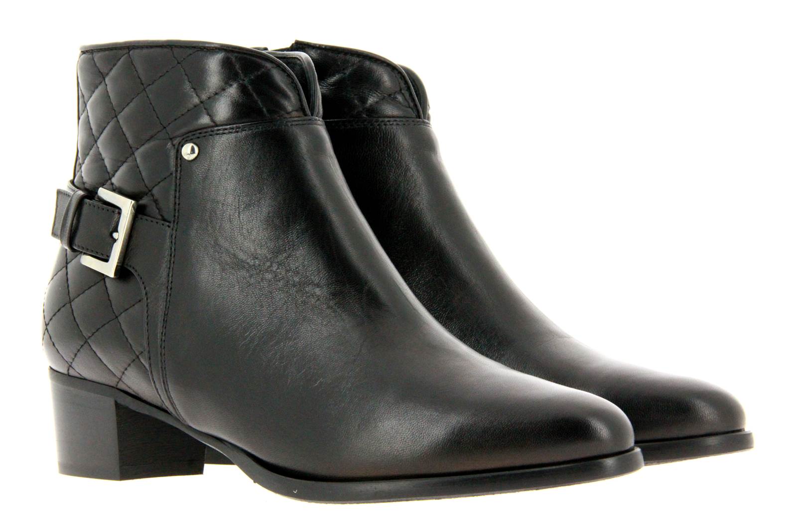 ScarpaRossa Boots NAPPA NERO SILVER (35)