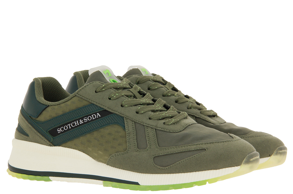 Scotch & Soda Sneaker VIVEX ARMY GREEN