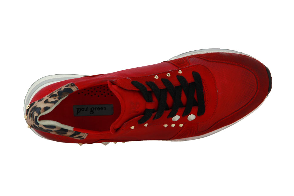 Paul Green Sneaker SAMTZIEGE ROYAL NUBUK RED (40½)