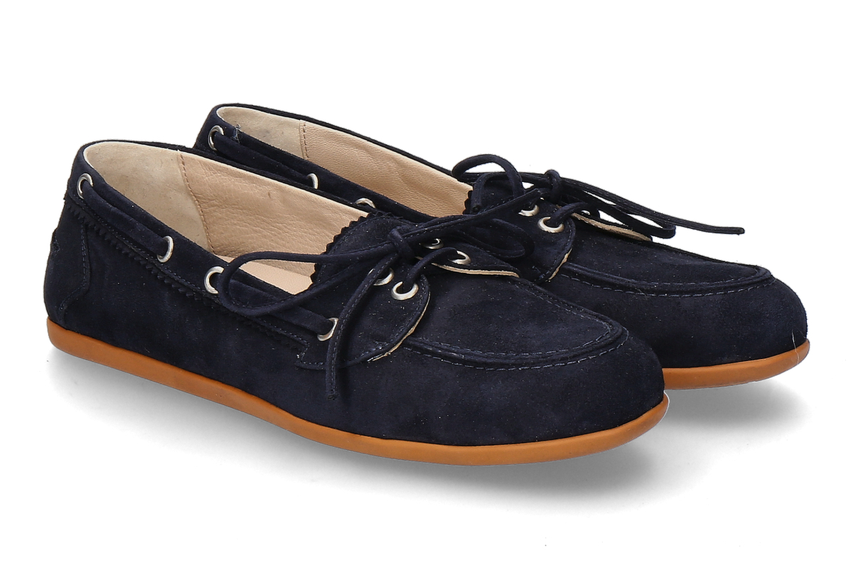 Pomme d'Or Bootsschuh MARINA CAMOSCIO- dunkelblau/ navy