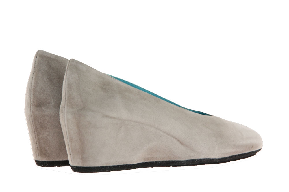Thierry Rabotin Keilslipper DACIO CAMOSCIO GREY BEIGE (41½) Thierry Rabotin Keilslipper DACIO CAMOSCIO GREY BEIGE (41½)