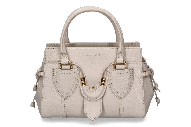 Coccinelle Tasche YORK GRAINED LEATHER- lambskin white/nature Coccinelle Tasche YORK GRAINED LEATHER- lambskin white/nature