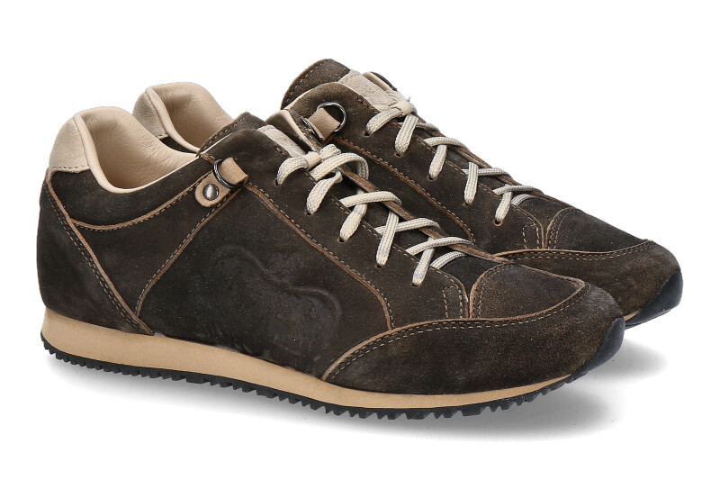 Meindl Sneaker BELLEVILLE ANTIKBRAUN VELOUR CAPRA (40½)