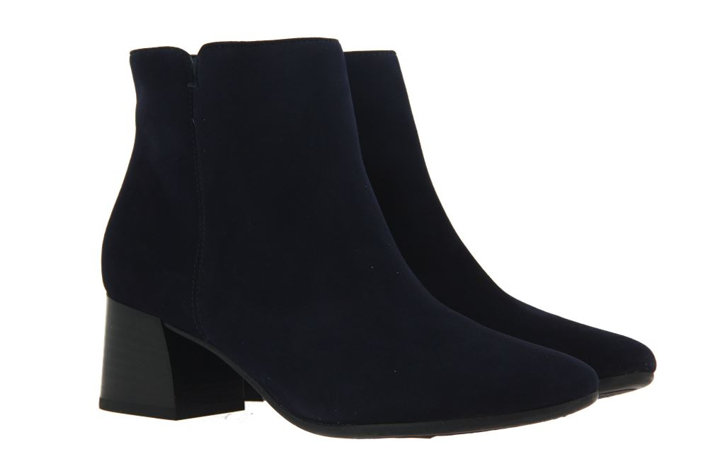 Paul Green Stiefelette SAMTZIEGE BLAU  (38½)