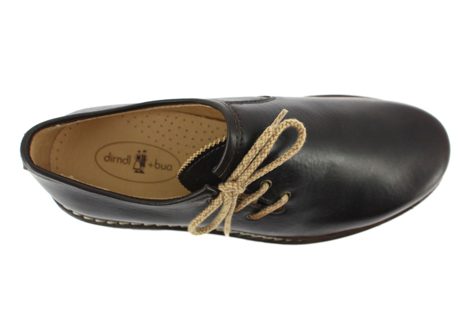 dirndl + bua Trachtenschuh PANIOLO FANGO LEATHER (44) dirndl + bua Trachtenschuh PANIOLO FANGO LEATHER (44)