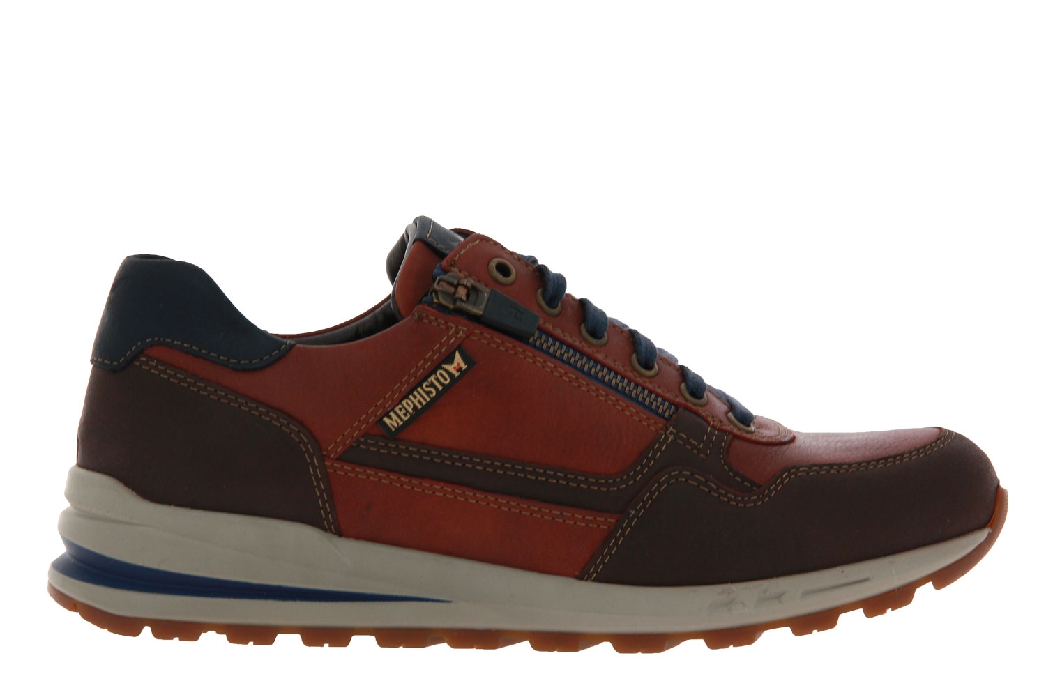 Mephisto Sneaker BRADLEY VELOURSPORT DARK BROWN (43)