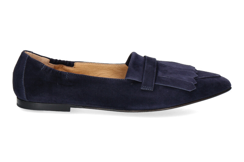 Pomme D'Or Slipper GRACE CAMOSCIO NAVY (39½)