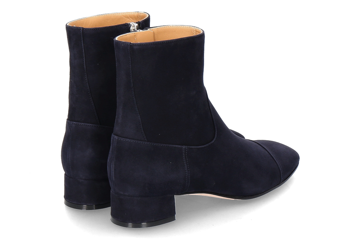 Unützer Damen- Stiefelette CAMOSCIO NAPPA- navy_253800111_2