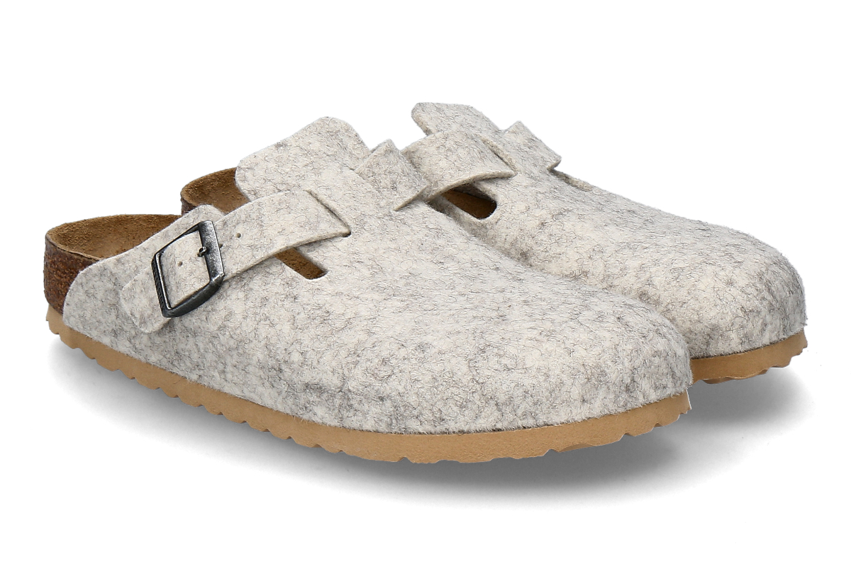 Birkenstock Damen- Clogs BOSTON SCHMAL- eggshell_274200013_1