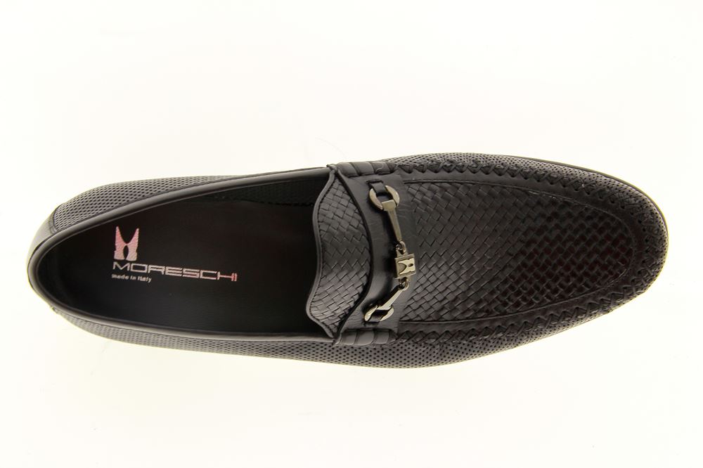 Moreschi Slipper CALF NERO GOMMA  (41)