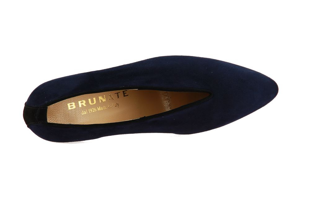 Brunate Pumps BIBA CAMOSCIO BLU NERO (40)