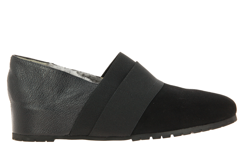 Thierry Rabotin Slipper gefüttert CAMOSCIO NERO 
