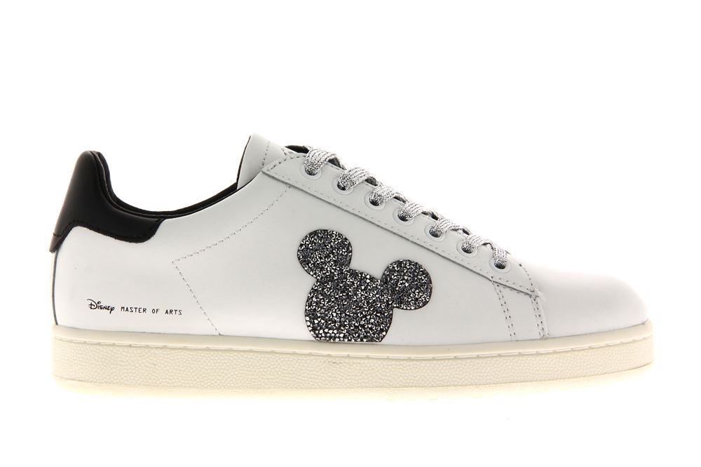 MoA Sneaker ACTION LEATHER WHITE GLITTER MICKEY (40)