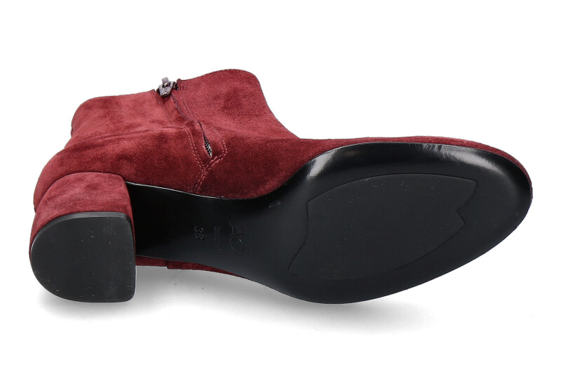 Attilio Giusti Leombruni Stiefelette VELOUR CHERRY (40½) Attilio Giusti Leombruni Stiefelette VELOUR CHERRY (40½)