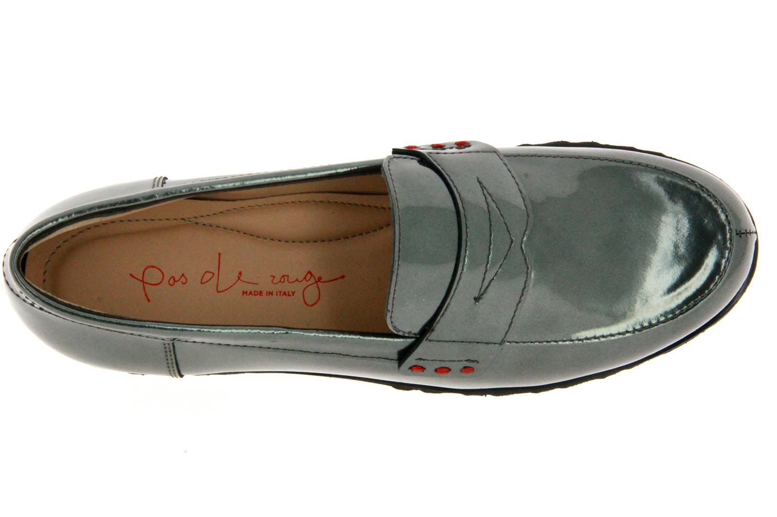 Pas de rouge Slipper MARTA METAL SILVER (37½)