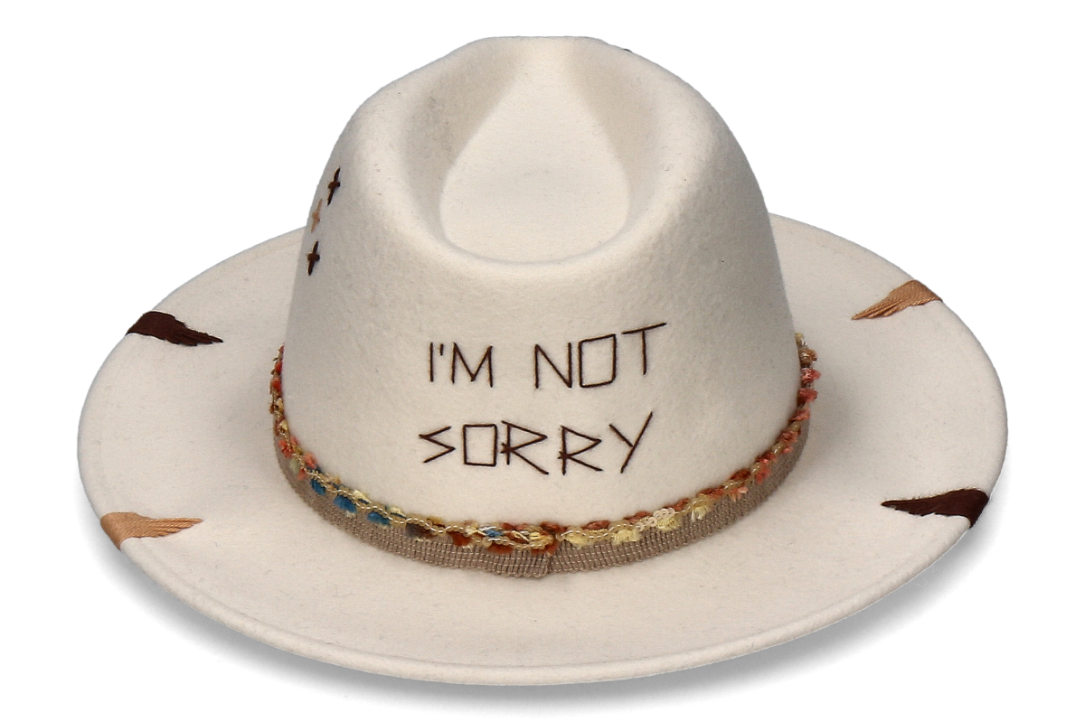 The Hat Gang Fil I AM NOT SORRY- C11 white