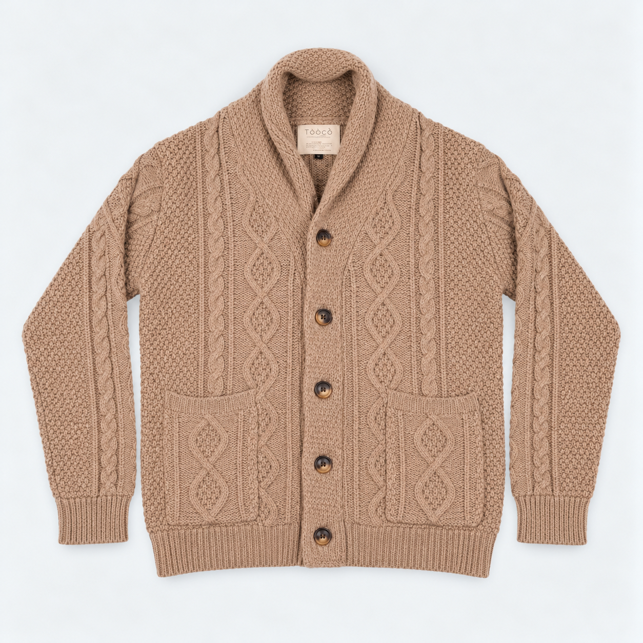 Tooco Cardigan EVEREST ARMY- brown/ braun