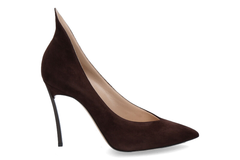 Casadei High Heels BLADE CAMOSCIO MORO