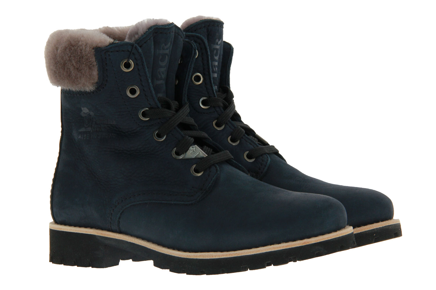 Panama Jack Stiefelette gefüttert PANAMA 03 IGLOO NUBUK BLU (38)