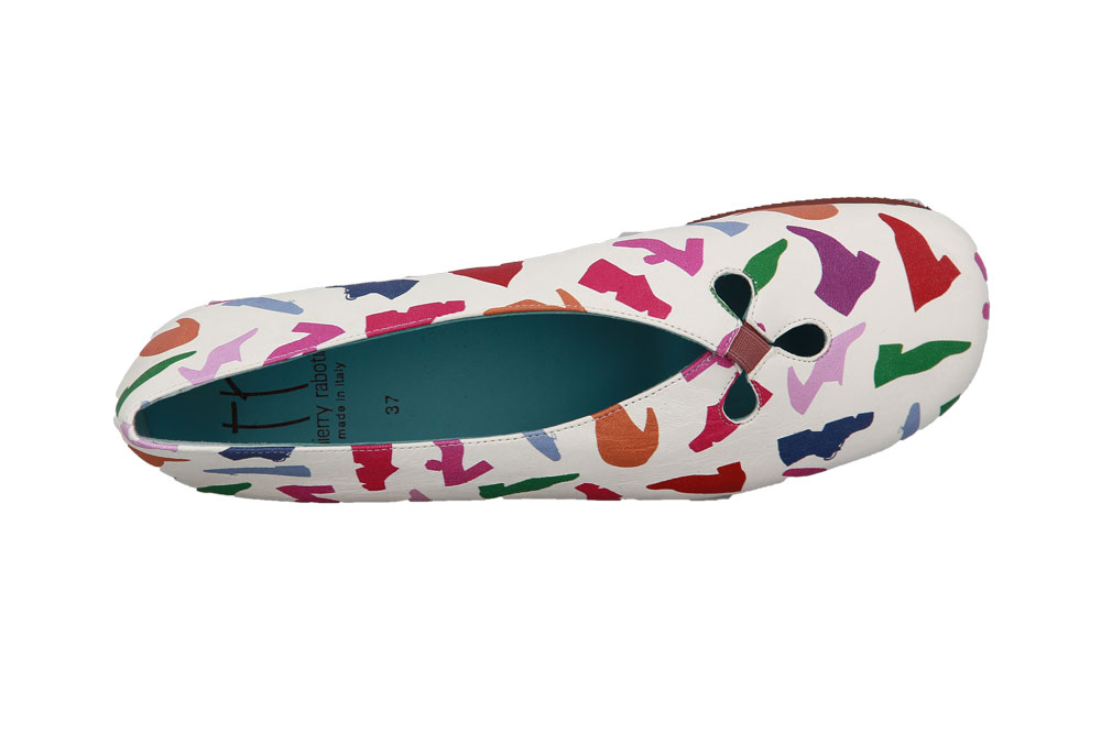 Thierry Rabotin Ballerina EMAELAS NAPPA BIANCO (39½) Thierry Rabotin Ballerina EMAELAS NAPPA BIANCO (39½)