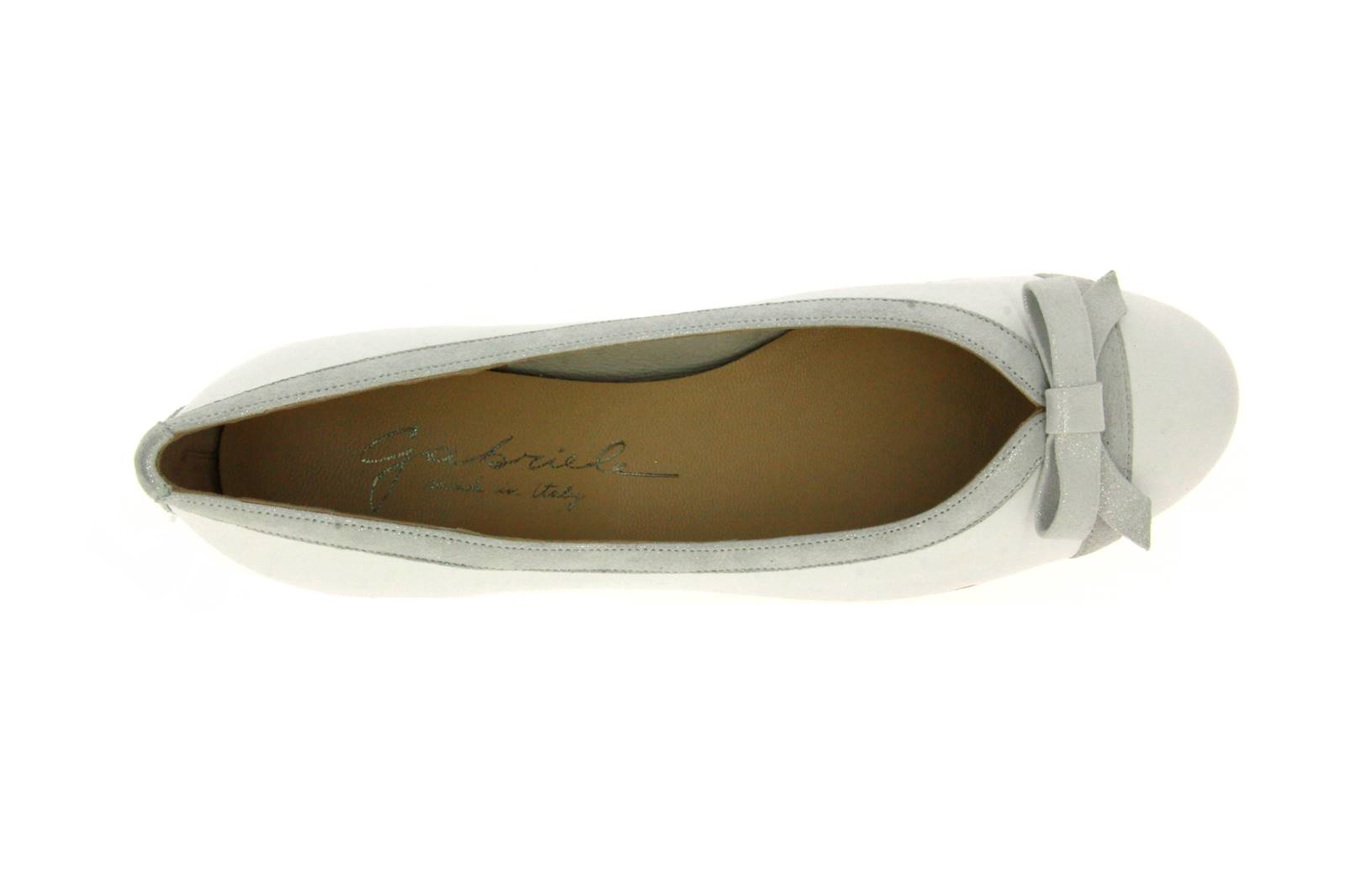 Gabriele Ballerina NAPPA BIANCO PUNTINA LAMINATA GHIACCIO (38)