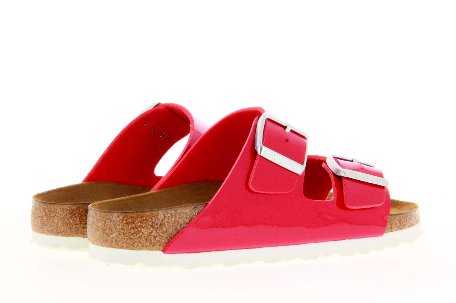 Birkenstock Pantolette ARIZONA SCHMAL BIRKO-FLOR TANGO RED PATENT (37 )