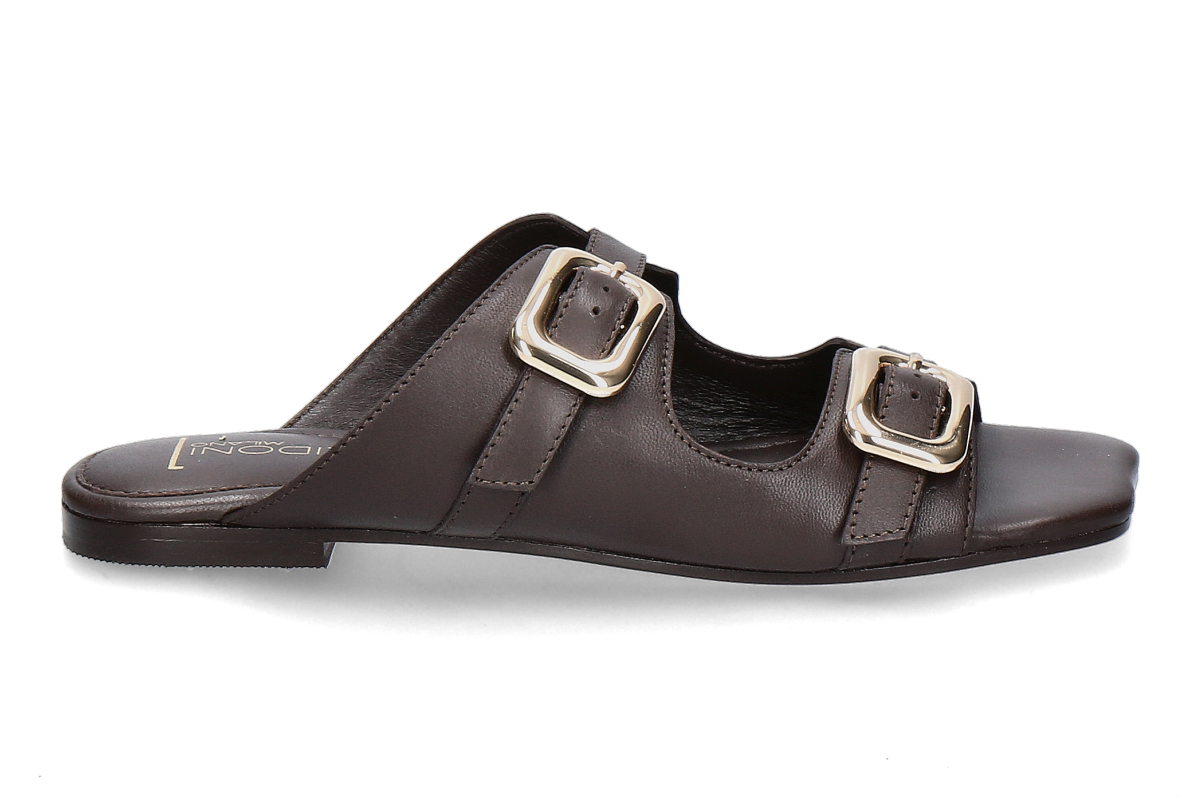 Corridoni 1 Milano Damen- Pantolette 8574R- chocolate/ braun