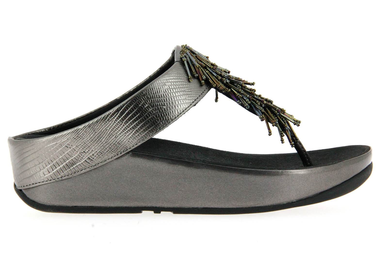 Fitwear by Fitflop Pantolette CHA CHA™ NIMBUS SILVER (38)
