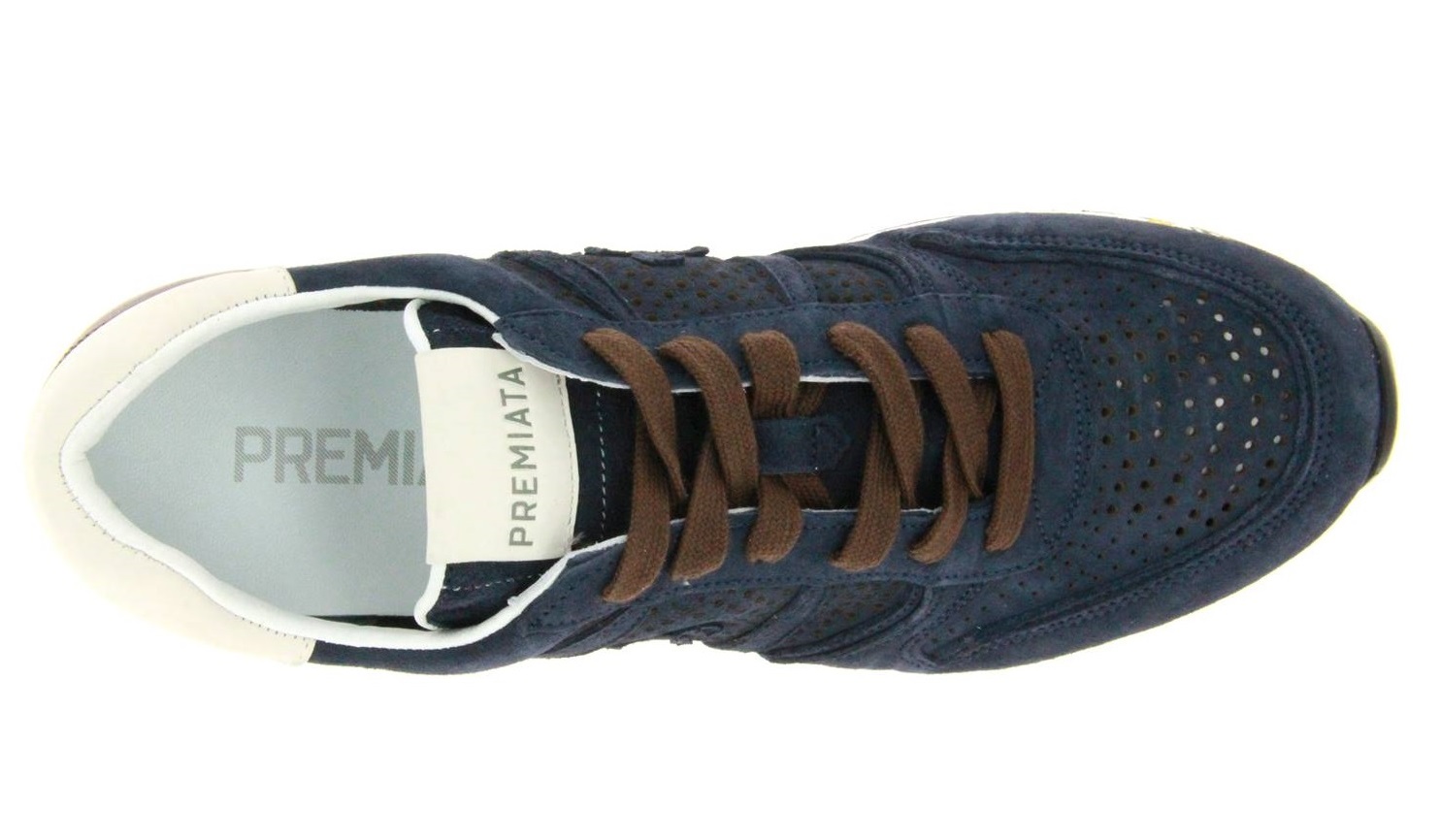 Premiata Sneaker SKYB_1477E blau / braun (43)