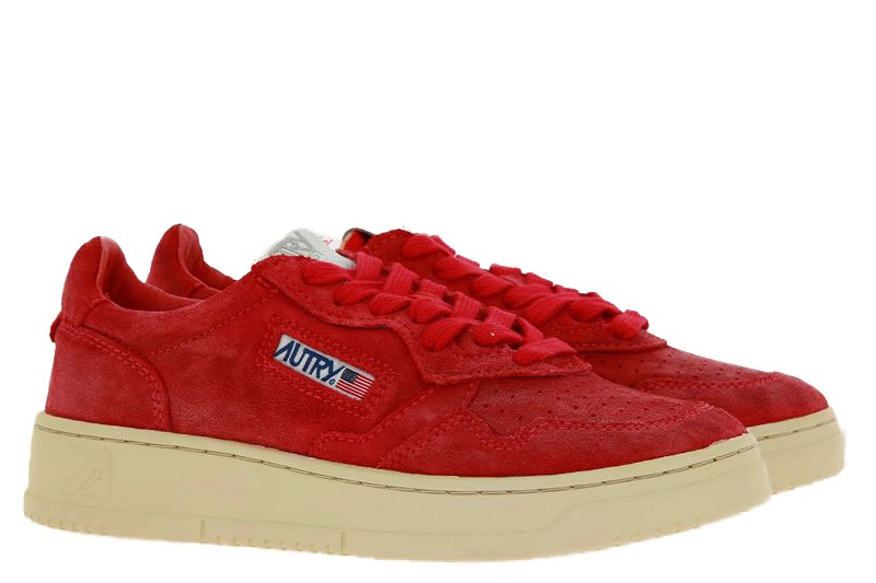 Autry Sneaker LOW WOMAN SUEDE SCARLET (37 )