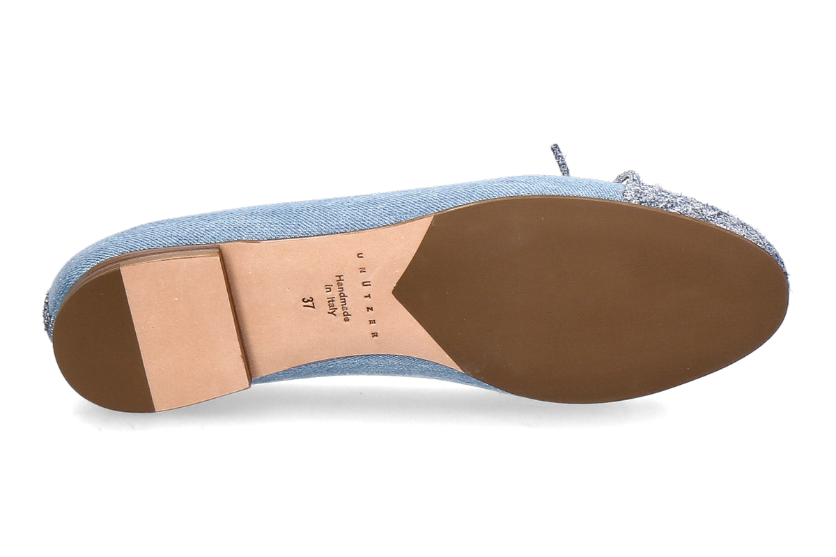 Unützer Ballerina DENIM FUZZY- jeansblau_221800161_4