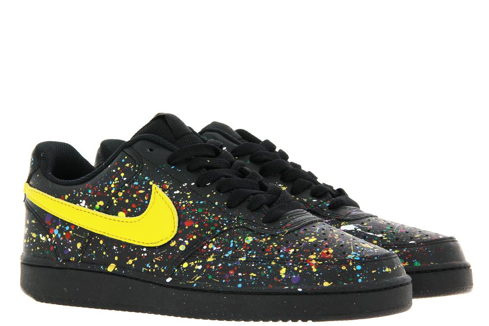 Nike Sneaker by Ballo Da Sola COURT VISION LOW BLACK DOTTED 