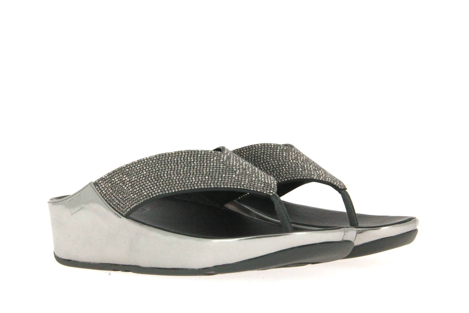 Fitflop Pantolette PEWTER CRYSTAL (41)