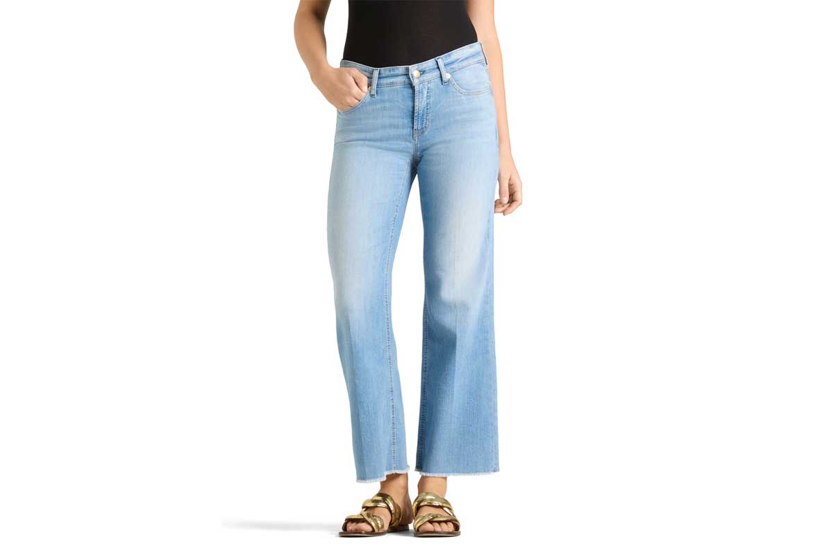 Cambio Straight-Fit Jeans FRANCESCA- blau