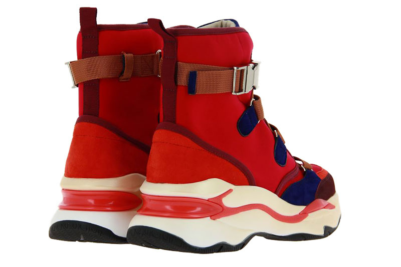 Lola Cruz High Top Sneaker ROJO RED (37 )