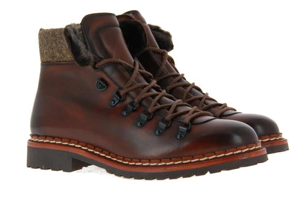 Cordwainer Stiefelette gefüttert ELBA ESPRESO YORK (46)