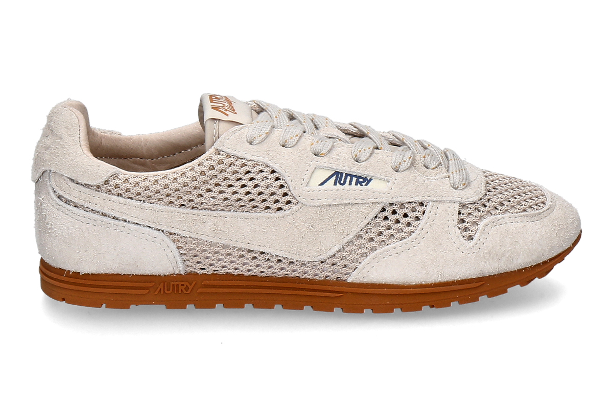 Autry Damen- Sneaker WINDSPIN KNIT SUEDE KS06- sand/ beige